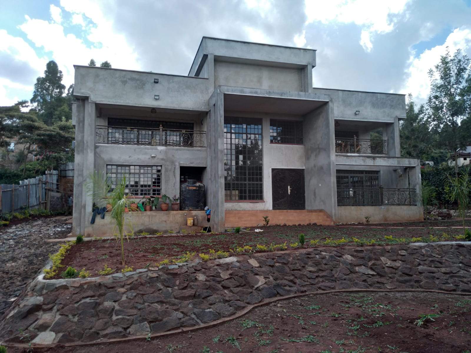 Residential construction in progress